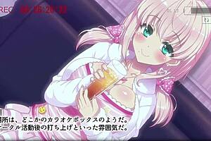 An intimate video of Asian girl leaked online in Hentai animation