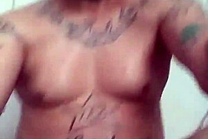 Shemale Slut Natalie Strokes Solo