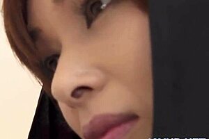 I explore japanese model's curly pussy in this compilation