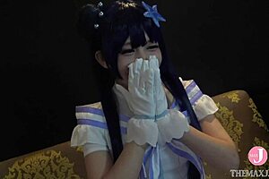 japanese idol cosplayer in hentai cosplay intro