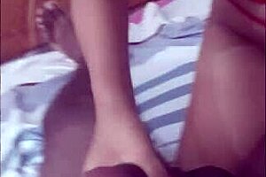 My latina friend makes me cum with her touch!