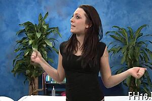 relaxing massages that turn into intense handjobs