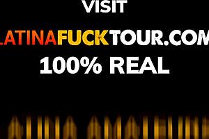 Venezuelan college babe seduces landlord for submissive anal fuck 😈