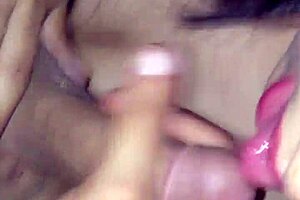 hey, girlfriend sucking dick deepthroat with boyfriend watching, amateurs join in