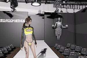 Fallout 4 Surrealist Fashion in 3D Anime Style