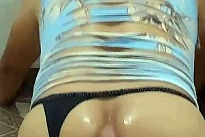 Gay Enjoys Dildo Play