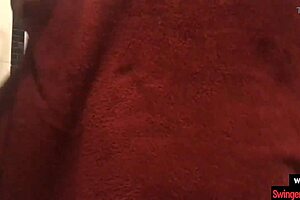 Hot shower sex with young amateur couple