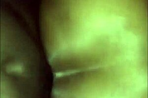 Feeling the intense passion in this ebony couple's homemade fucking session.