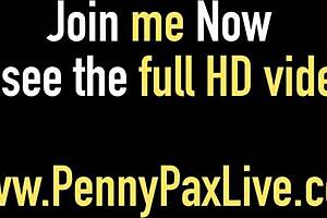 Penny Pax, British MILF, enjoys herself on video