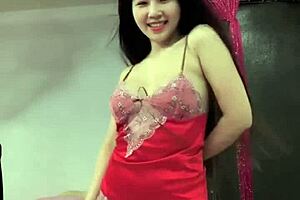 Lace Dress Dancing Showing Legs and Breasts