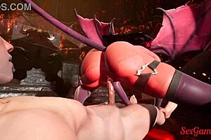 Hot Succubus Girl Punishes Lucky Guy With Big Cock In Hell Fantasy