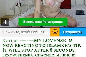 I-I watch sexywishenka, this blonde milf masturbating on webcam, it's so hot