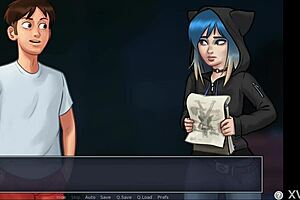 Sexy Super Hero Roleplay With Big Tits And Cute Babe In Summertime Saga