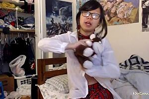 Big Tits Slut Teases And Undresses On Webcam