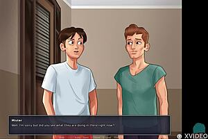 Sexy Super Hero Roleplay With Big Tits And Cute Babe In Summertime Saga