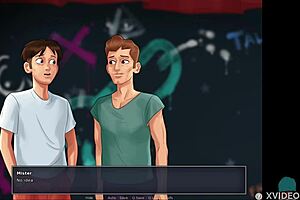 Sexy Super Hero Roleplay With Big Tits And Cute Babe In Summertime Saga