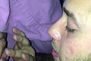 FUN BLOWJOB with blonde amateur in homemade SEX!