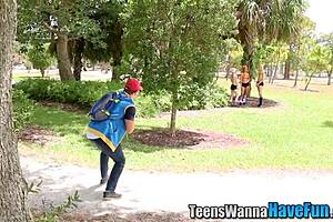 Reality Teen 18+S Get Their Faces Jizzed In A Hardcore Party 4Some With Blowjobs And Cumshots