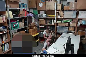 Young Girl Caught Stealing