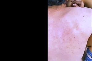 Best friends start screaming after a hard-sex session of clitoral stroking