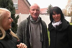 Gina Casting: Kati and Patrik Engage in Interview, Lick, Blowjob, Doggystyle, and Cumshot