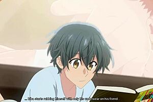 Sasaki seduces femboy boyfriend in bara yaoi