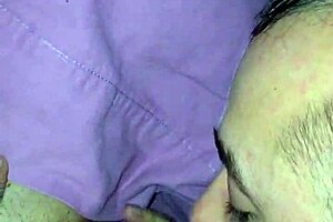 FUN BLOWJOB with blonde amateur in homemade SEX!