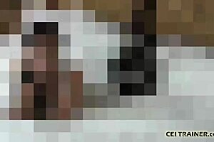 Teasing cum out for a surprising liquid lunch twist