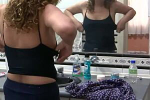 Latina Wife Gets Ready To Fuck His Cock