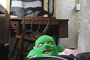 Fat Squirting Milf in Heels and Gloves Toys Her Beaver Pussy Solo