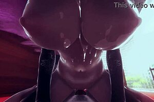 anime hentai cosplay features uncensored big tits and assfucking