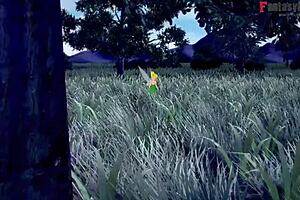 i fuck grown-up tinker bell while another fairy watches