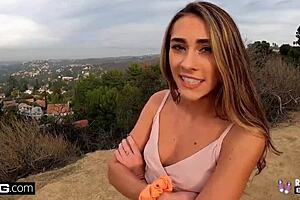 mackenzie mace feels vulnerable flashing in public before intense hotel sex