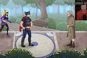 what could go wrong turning into a super hero? meet the lewd knight! 😈