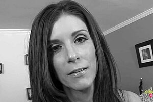 Brunette milf with small tits likes the use of force with black partner