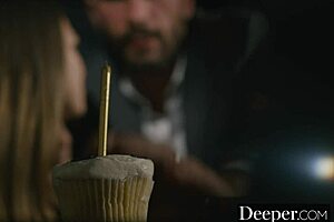 Deeper Athena Faris Ensures Justice in Kinky Garage Encounter.