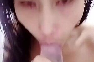 Thaitwentybabe Shoving Massive Dildo in My Tiny 18+ Pussy, Wet and Whore-Like Sucking Toys with Huge Pussy Lips!