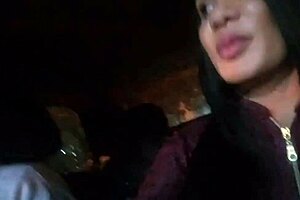 Latina Milf Brunette With Big Ass Sucks Black Cock Interracially!