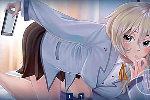 i got the complete gallery of gamer girls, all naked in anime hentai