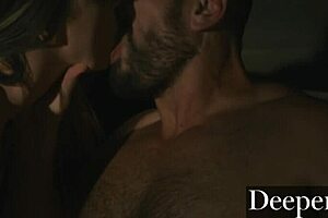 Deeper Athena Faris Ensures Justice in Kinky Garage Encounter.