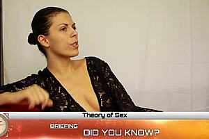 hey, brunette with small tits lies high for basic vaginal sex 😏