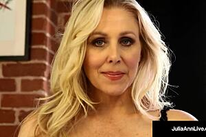 Blonde Mature Milf Undresses Slowly