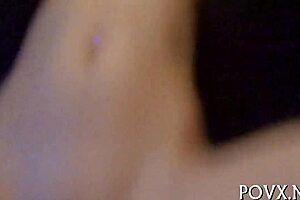 bombshell alice white sucks cock rough in pov bimbo sex