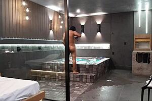 Morena Can't Handle My Monster Cock In Bathtub!