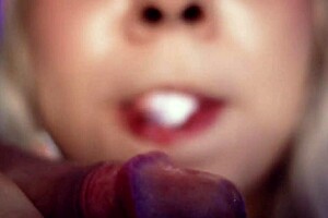 Pretty Face Girl Performing Close-Up Action