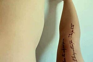 chinese beauty teases with stockings and feet