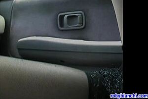 Exhibitionist Woman Flaunts Big Natural Tits In Park Outdoors