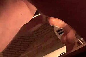 Fat White Sissy Squirt Surprise During Intense Machine Fucking