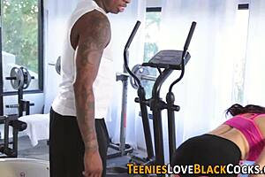 is this athletic interracial teen ready for my big cock handjob?