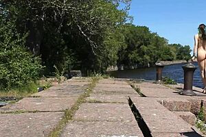 Nude Shooting At Abandoned Military Base On Totleben Island!